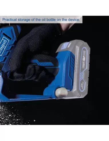 6 - Potatore 20v 127mm barra 5" senza batteria ixes Scheppach c-ps100-x