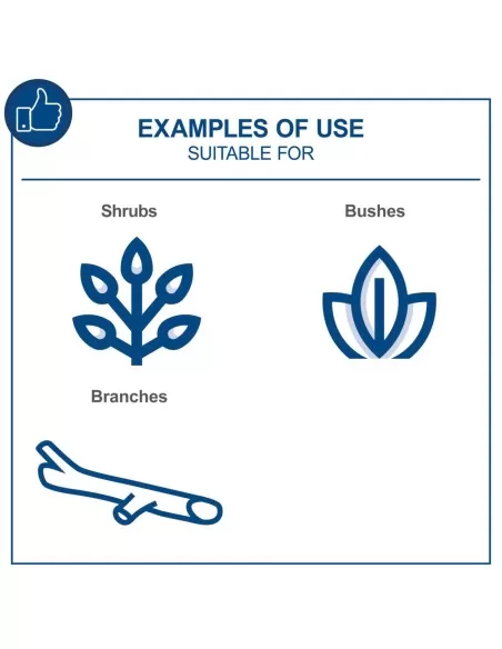 9 - Potatore 20v 127mm barra 5" senza batteria ixes Scheppach c-ps100-x