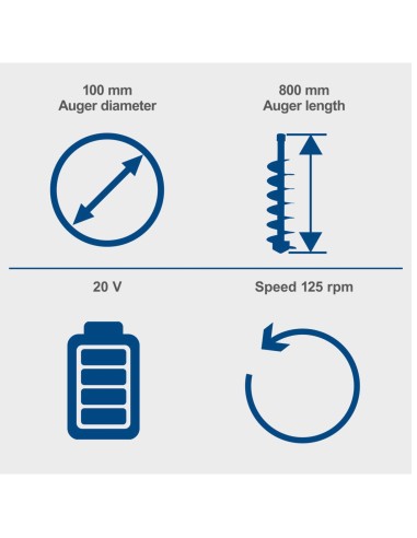Mototrivella 20v brushless elica 800mm senza batteria ixes Scheppach bc-eb100-x