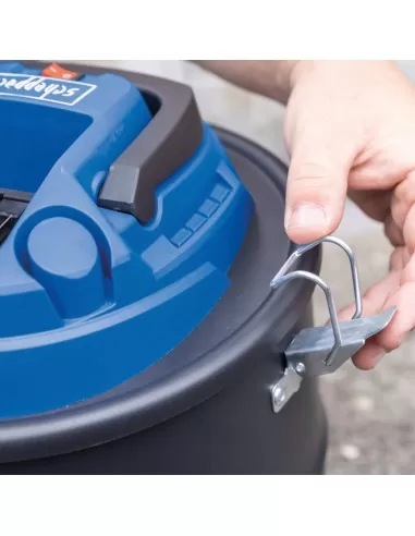 3 - Bidone aspiracenere 20v senza batteria ixes 15lt Scheppach c-avc15-x