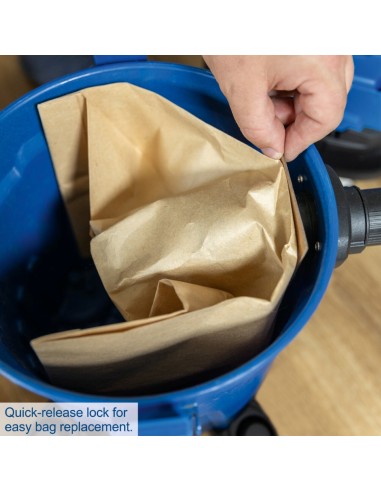 7 - Bidone aspirapolvere e liquidi 12lt 20v ixes senza batteria Scheppach c-nts15-x