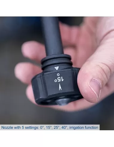 Idropulitrice 20v 35 bar portata 180l/h senza batteria ixes Scheppach c-hpg35-x