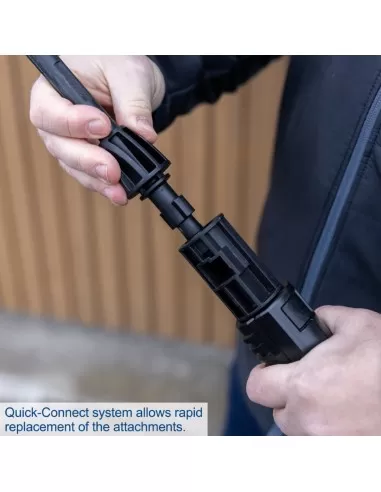 Idropulitrice 20v 35 bar portata 180l/h senza batteria ixes Scheppach c-hpg35-x