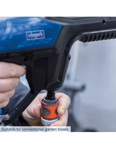 Idropulitrice 20v 35 bar portata 180l/h senza batteria ixes Scheppach c-hpg35-x