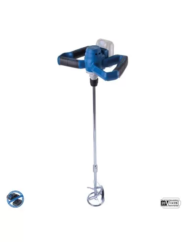 1 - Trapano miscelatore 20v brushless senza batteria ixes Scheppach bc-pmx100-x