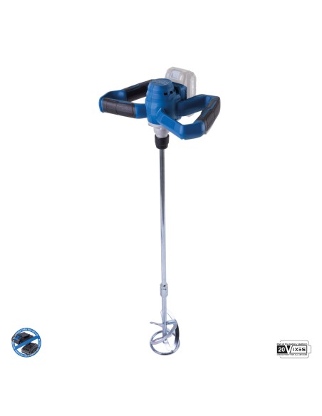 1 - Trapano miscelatore 20v brushless senza batteria ixes Scheppach bc-pmx100-x