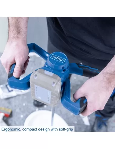 7 - Trapano miscelatore 20v brushless senza batteria ixes Scheppach bc-pmx100-x