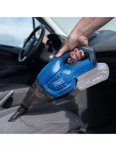 2 - Aspirapolvere 20v senza batteria ixes Scheppach c-hvc150-x