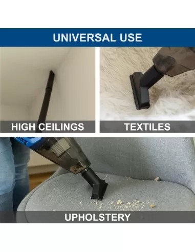 9 - Aspirapolvere 20v senza batteria ixes Scheppach c-hvc150-x