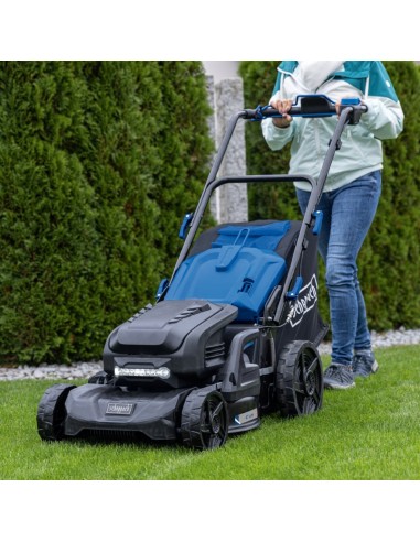 Rasaerba 4in1 brushless 2x20v 47cm senza batteria ixes Scheppach bc-mp470-x