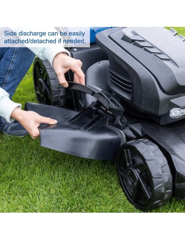 Rasaerba 4in1 brushless 2x20v 47cm senza batteria ixes Scheppach bc-mp470-x