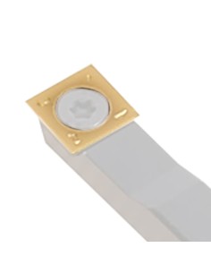 Kit 9 inserti in metallo duro hm x sgorbia legno 15mm Holzmann 10015508