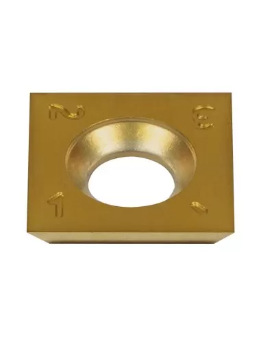 Kit 9 inserti in metallo duro hm x sgorbia legno 15mm Holzmann 10015508