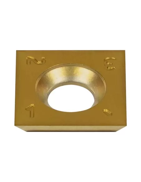 Kit 9 inserti in metallo duro hm x sgorbia legno 15mm Holzmann 10015508