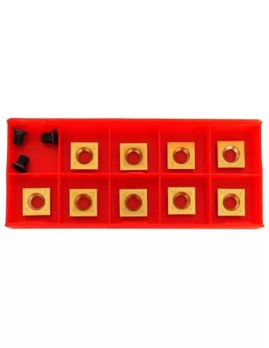 Kit 9 inserti in metallo duro hm x sgorbia legno 15mm Holzmann 10015508