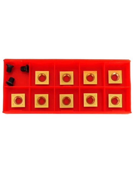 Kit 9 inserti in metallo duro hm x sgorbia legno 15mm Holzmann 10015508