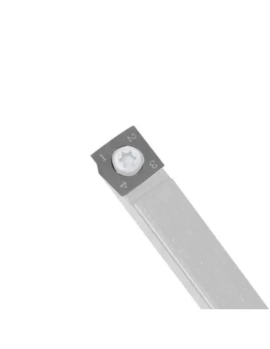 Kit 9 inserti in metallo duro hm x sgorbia legno 11mm Holzmann 10015510