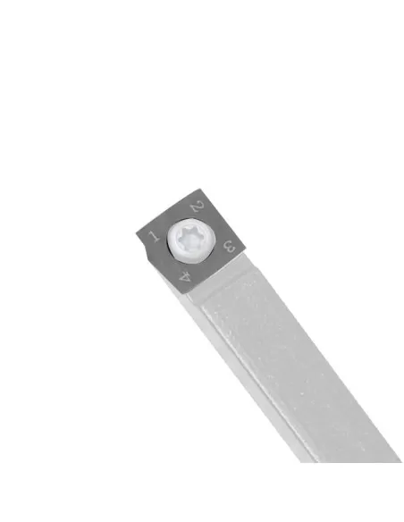 Kit 9 inserti in metallo duro hm x sgorbia legno 11mm Holzmann 10015510