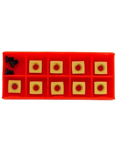 Kit 9 inserti in metallo duro hm x sgorbia legno 11mm Holzmann 10015510