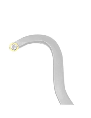 Kit 9 inserti in metallo duro hm x sgorbia legno 6mm Holzmann 10015511