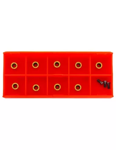 Kit 9 inserti in metallo duro hm x sgorbia legno 6mm Holzmann 10015511