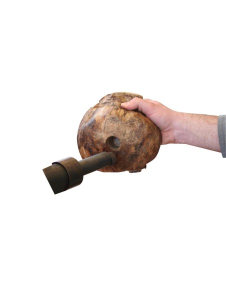 4 - Mandrino eccentrico x tornio legno m33 110x30mm Holzmann es30110