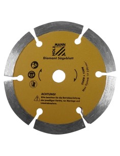 Set 2 dischi diamantati 89x10mm x sega tas89m Holzmann ksb8910diam/2