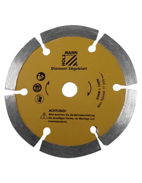 2 - Set 2 dischi diamantati 89x10mm x sega tas89m Holzmann ksb8910diam/2