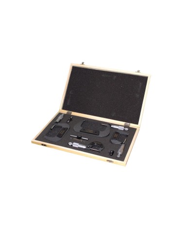 Set 4 micrometri x esterni Holzmann bms4