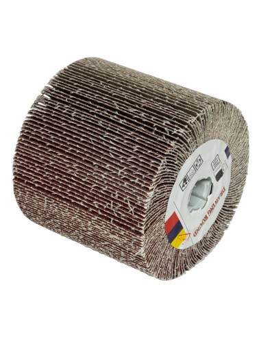 Rullo abrasivo a lamelle x satinatrice 100x120 mm gr 60