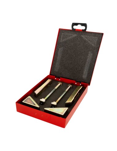 Set 6 staffe staffaggio cava 6 mm x bloccaggio pezzi fresa Holzmann sws6tlgm6