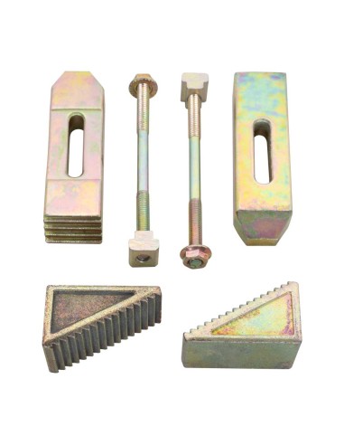 Set 6 staffe staffaggio cava 6 mm x bloccaggio pezzi fresa Holzmann sws6tlgm6