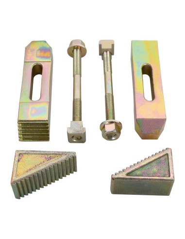 Set 6 staffe staffaggio cava 8 mm x bloccaggio pezzi fresa Holzmann sws6tlgm8