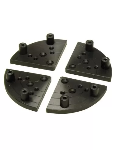 1 - Piastra frontale x tornio legno 125mm Holzmann dp95ps