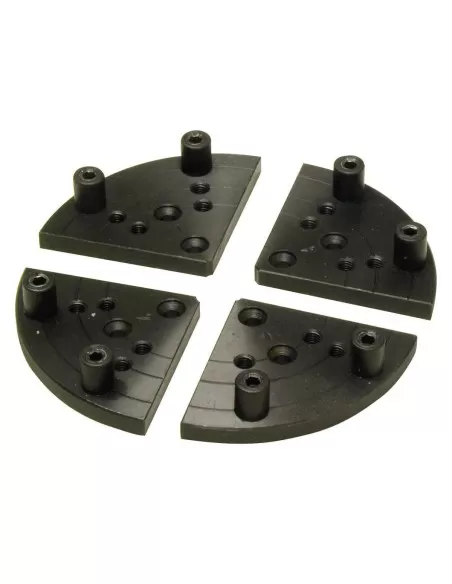 1 - Piastra frontale x tornio legno 125mm Holzmann dp95ps