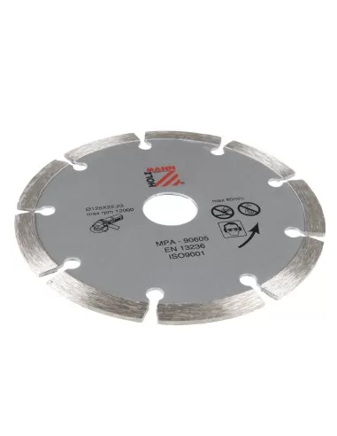 2 - Set 2 dischi diamantati 125 mm Holzmann ws125dts