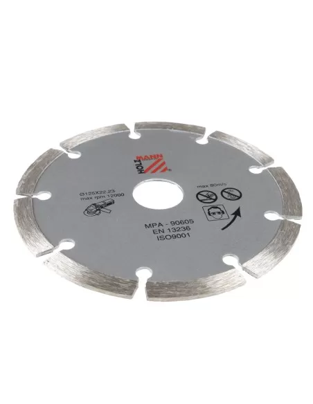 2 - Set 2 dischi diamantati 125 mm Holzmann ws125dts