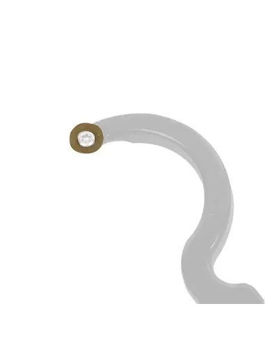 Kit 9 inserti in metallo duro hm x sgorbia legno 12mm Holzmann 10015506