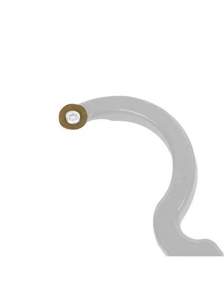 Kit 9 inserti in metallo duro hm x sgorbia legno 12mm Holzmann 10015506