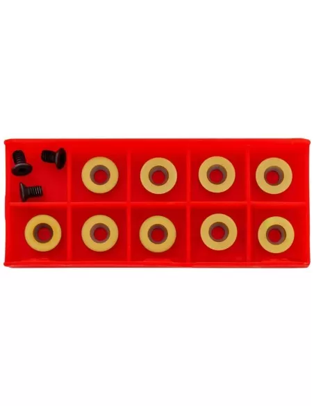 Kit 9 inserti in metallo duro hm x sgorbia legno 12mm Holzmann 10015506 Kit 9 inserti in metallo duro hm x sgorbia legno 12mm Holzmann 10015506