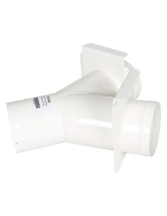 Raccordo tubo y x tubo aspiratrucioli 100mm Holzmann yvs100