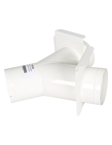 Raccordo tubo y x tubo aspiratrucioli 100mm Holzmann yvs100