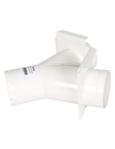 Raccordo tubo y x tubo aspiratrucioli 100mm Holzmann yvs100