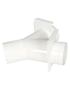 Raccordo tubo y x tubo aspiratrucioli 80mm Holzmann yvs80