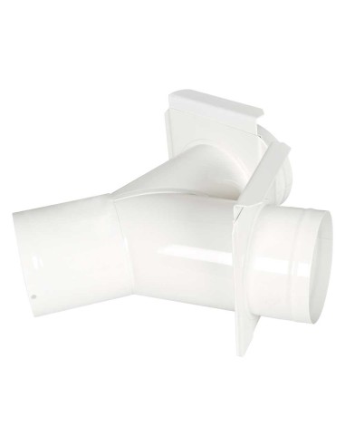 Raccordo tubo y x tubo aspiratrucioli 80mm Holzmann yvs80