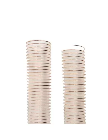 1 - Tubo spiralato aspiratrucioli 80x10 Holzmann abs80mm_10lfm