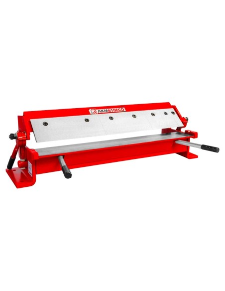 2 - Piegatrice manuale x lamiera 600x1 mm Holzmann akm610eco