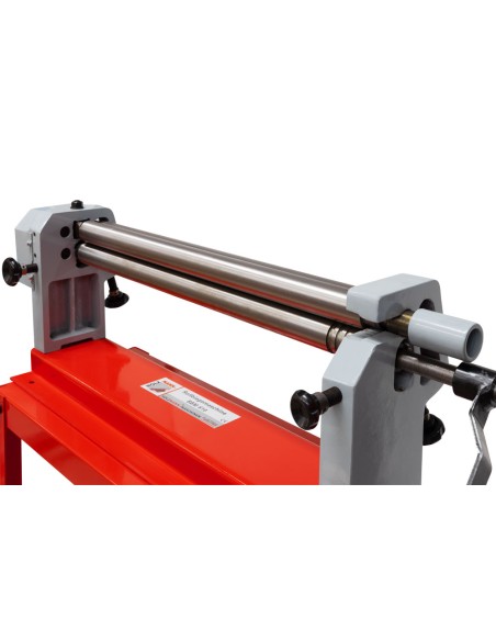 3 - Calandra manuale a 3 rulli x lamiera 610x0,8 mm senza supporto Holzmann bbm610
