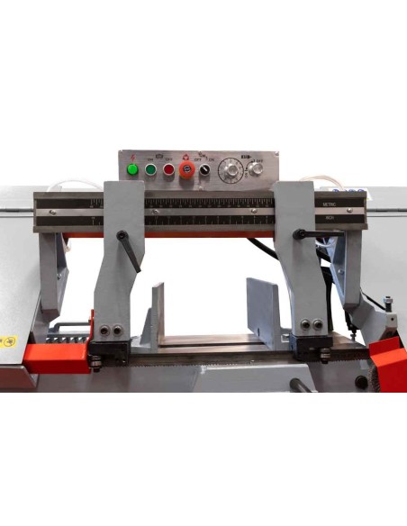 Segatrice a nastro x metallo con discesa automatica Holzmann bs450_400v