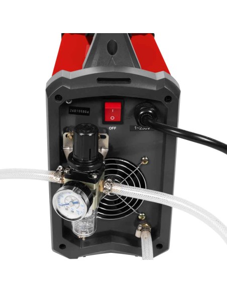 7 - Taglierina plasma inverter taglio metallo 12mm 40a Holzmann dipa40neo